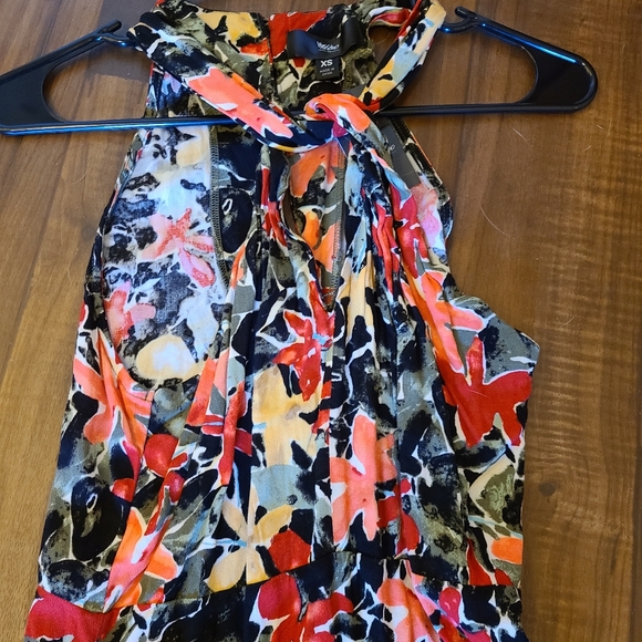 NWT Tropical floral midi halter dress - Picture 8 of 13